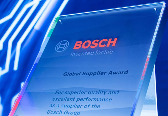 Bosch Global Supplier Award Image